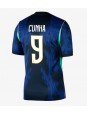 Brazílie Matheus Cunha #9 Venkovní Dres MS 2026 Krátký Rukáv Brazílie Matheus Cunha #9 Venkovní Dres MS 2026 Krátký Rukáv